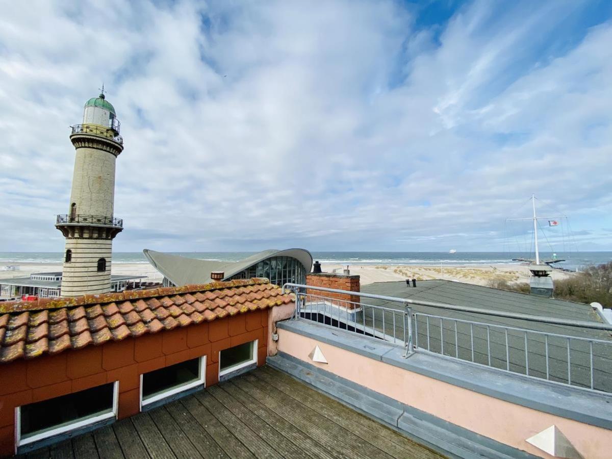 Apartament Sonnendeck, Direkt Am Leuchtturm Rostock Zewnętrze zdjęcie