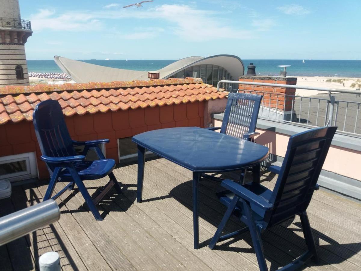 Apartament Sonnendeck, Direkt Am Leuchtturm Rostock Zewnętrze zdjęcie