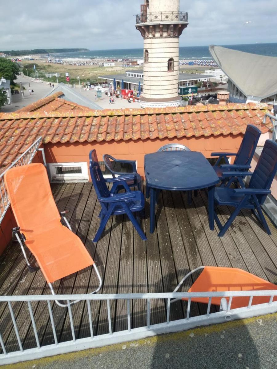 Apartament Sonnendeck, Direkt Am Leuchtturm Rostock Zewnętrze zdjęcie